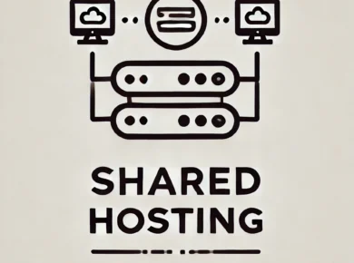 Infographic explaining shared hosting, its cost-effectiveness, and the meaning of 'unlimited' features for beginners